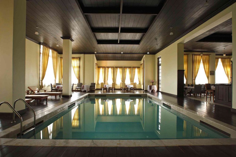 Pool, Aureum Palace Hotel & Resort, Pyin Oo Lwin, Myanmar Reise