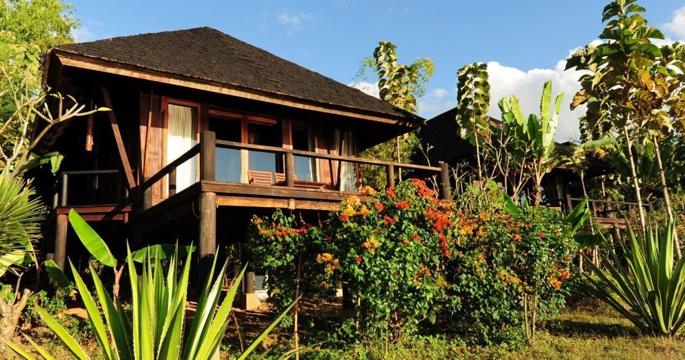 Bungalow, Villa Inle Resort & Spa, Myanmar Reise