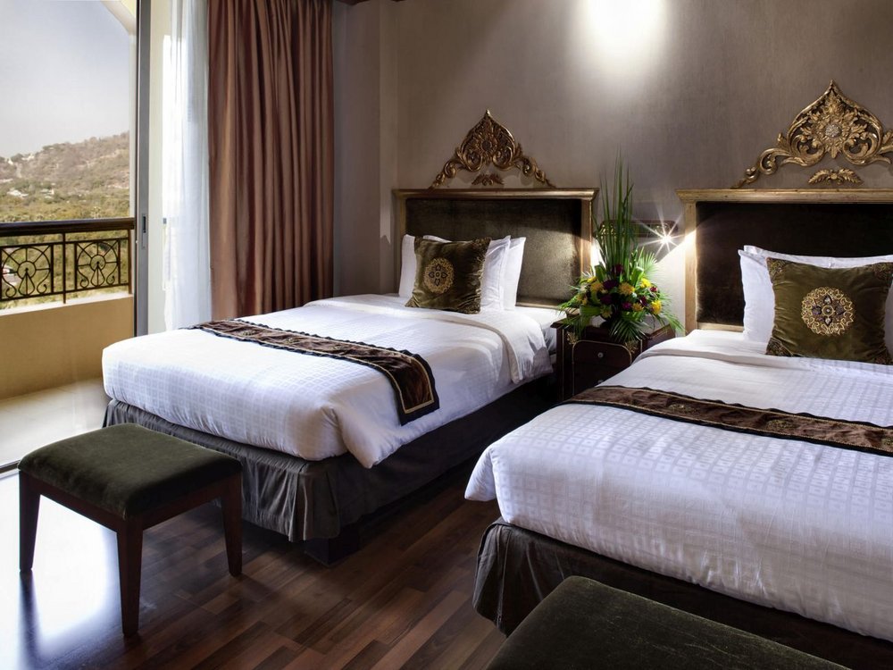 Doppelzimmer, Mandalay Hill Resort, Myanmar Reise