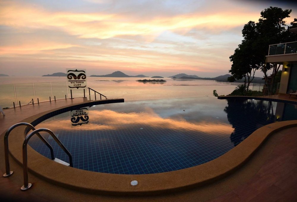 Pool, Victoria Cliff Hotel, Kawthaung, Myanmar Reisen